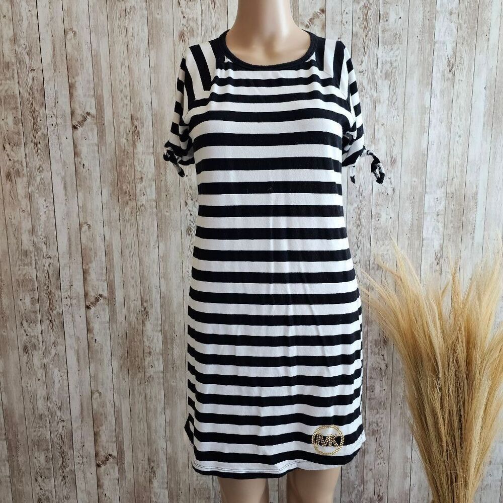 Women's Michael Kors Dress XS Black & White Striped